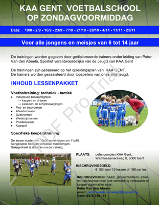 Voetbalschool