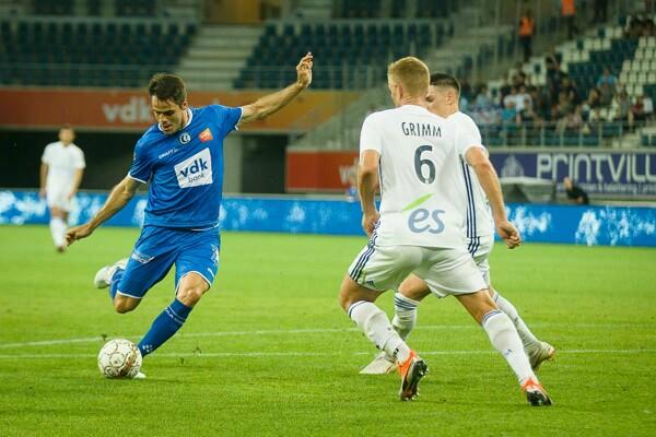 KAA Gent nekt Strasbourg in boeiende tweede helft 