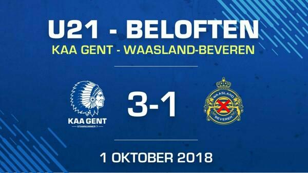 Beloften kloppen Waasland-Beveren