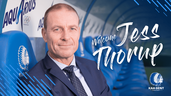 Jess Thorup nieuwe coach KAA Gent