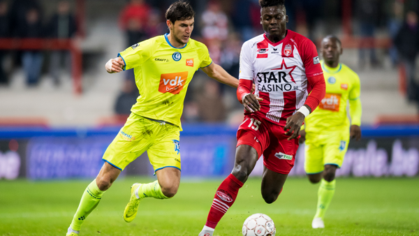 KAA Gent onderuit op bezoek bij Excel Mouscron