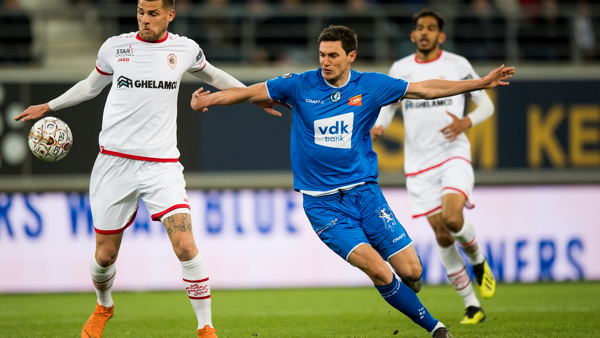 KAA Gent in slotfase onderuit tegen R Antwerp FC