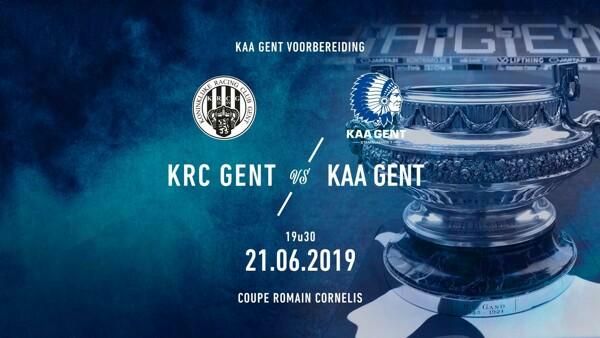 KAA Gent wint Coupe Romain Cornelis tegen KRC Gent