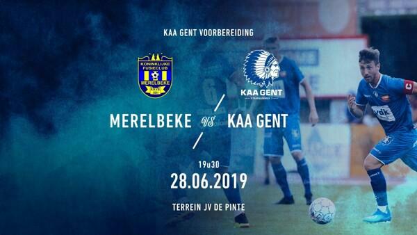 KAA Gent verslaat KFC Merelbeke met 1-6