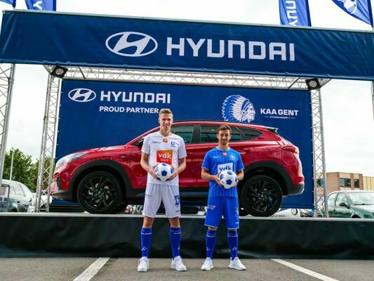 Hyundai Belux is nieuwe structurele partner van KAA Gent