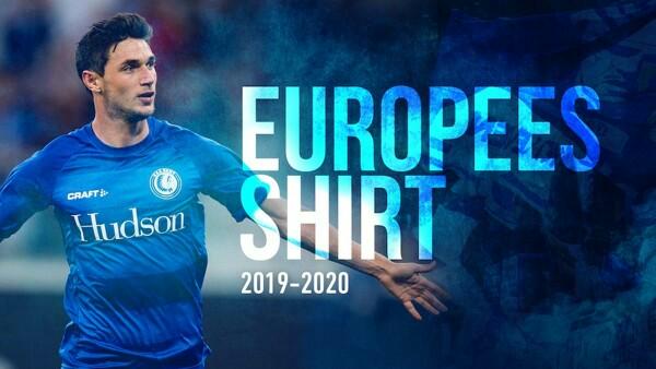 Europees shirt binnenkort in de fanshop
