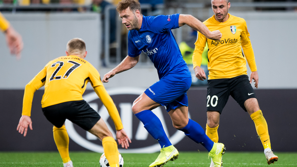 KAA Gent speelt gelijk tegen FC Olexandriya