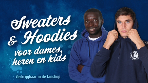Sweaters & hoodies nu te koop!