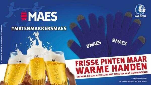 Frisse pinten maar warme handen tijdens KAA Gent - Moeskroen