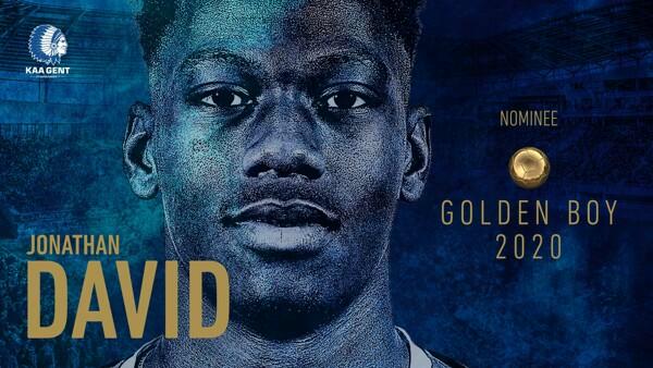 Jonathan David genomineerd voor Golden Boy 2020