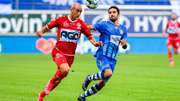 KAA Gent botst op efficiënt KV Kortrijk