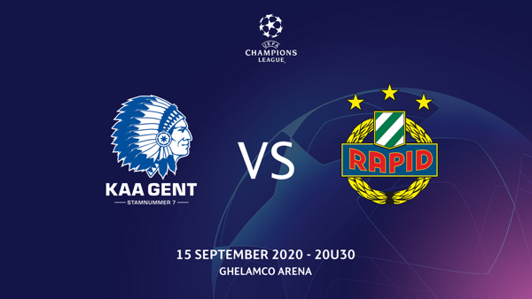 KAA Gent loot SK Rapid Wien