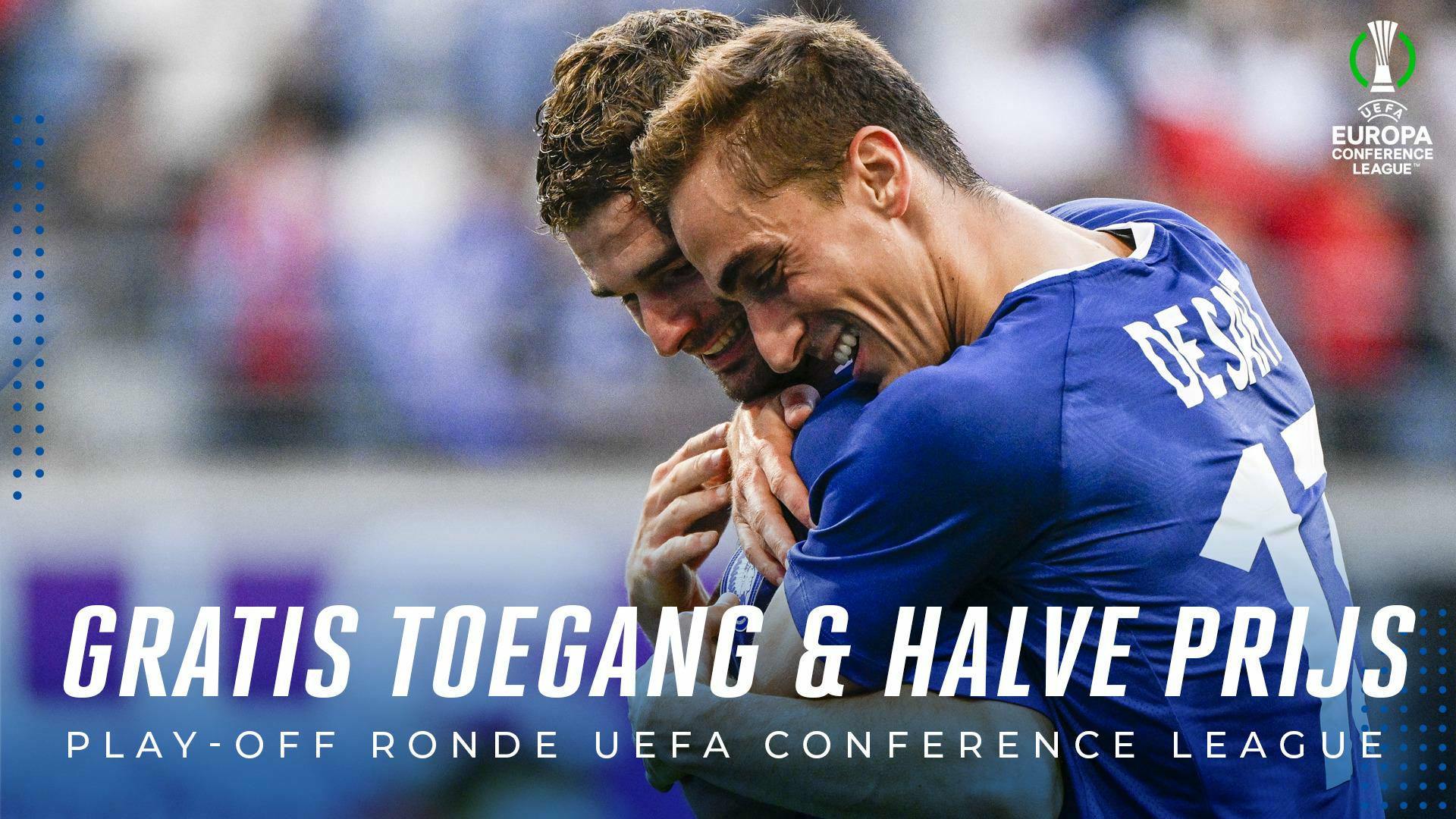 Toegang opnieuw gratis of aan halve prijs voor abonnees in Conference League