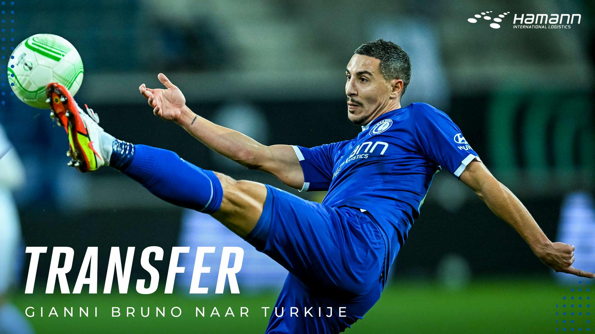 Gianni Bruno verhuist naar Turkije