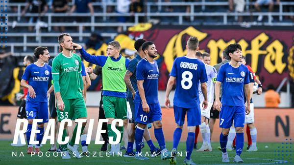 💬 Reacties na Pogon Szczecin - KAA Gent