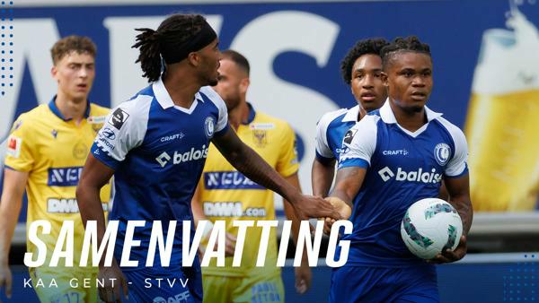 🎬 Samenvatting KAA Gent - STVV