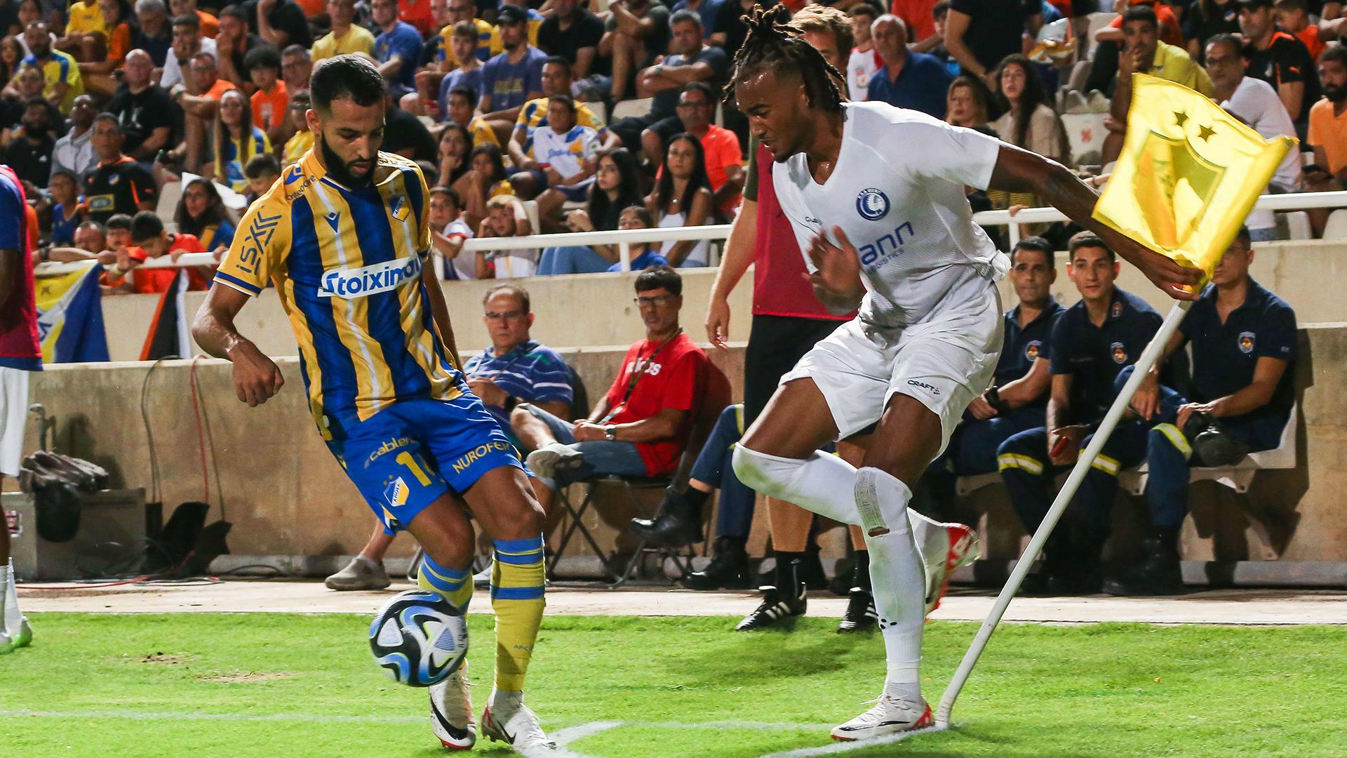 Gent score two late goals to triumph over Apoel FC