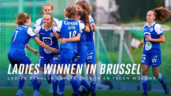 Ladies winnen na volwassen prestatie tegen Woluwé