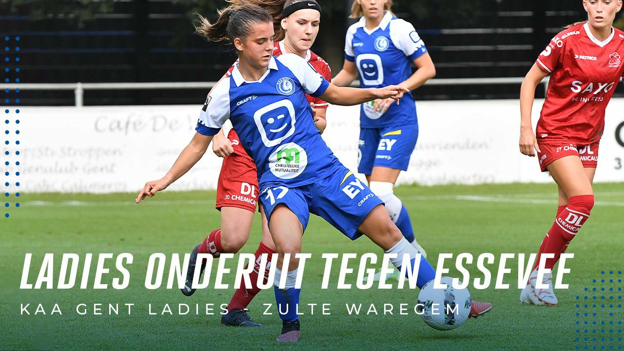 Ladies laten 3 punten liggen