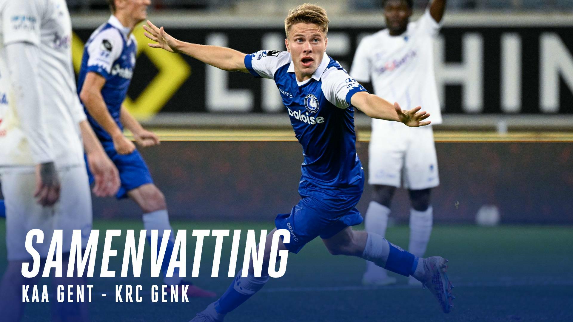 🎬 Samenvatting KAA Gent - KRC Genk