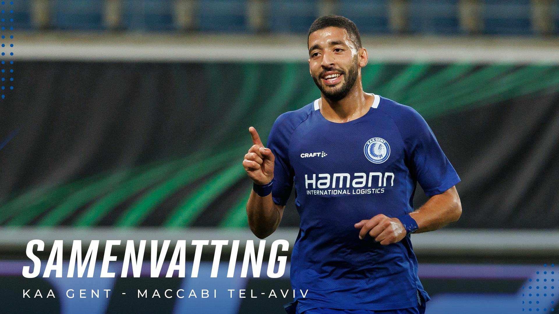 🎬 Samenvatting KAA Gent - Maccabi Tel-Aviv