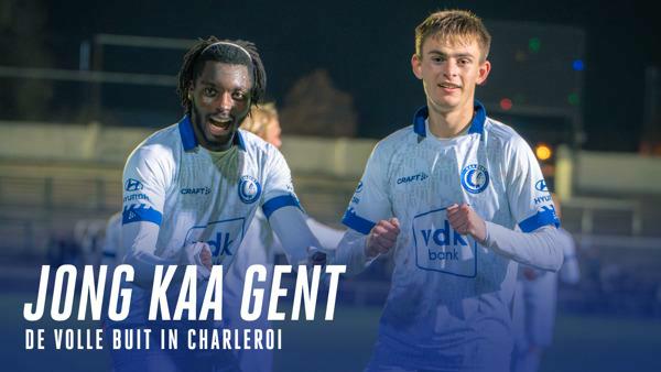 Late goal bezorgt Jong Gent de zege