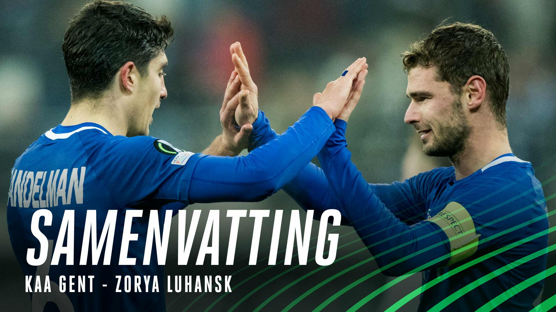 🎬 Samenvatting KAA Gent - Zorya Luhansk