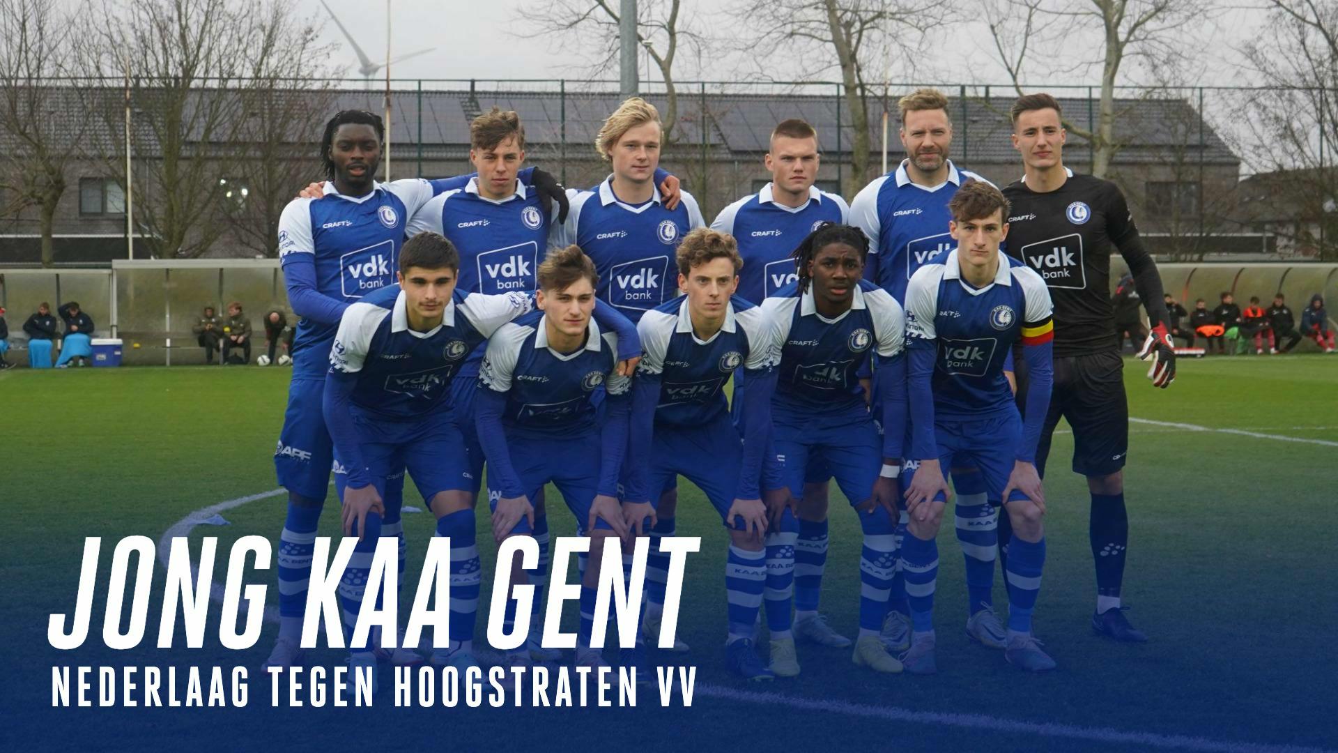 Goals Abdullahi helpen Jong Gent niet voorbij Hoogstraten