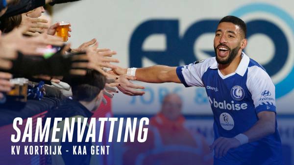 🎬 Samenvatting KV Kortrijk - KAA Gent