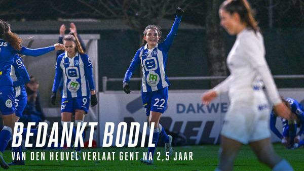 Bodil Van den Heuvel verlaat KAA Gent Ladies