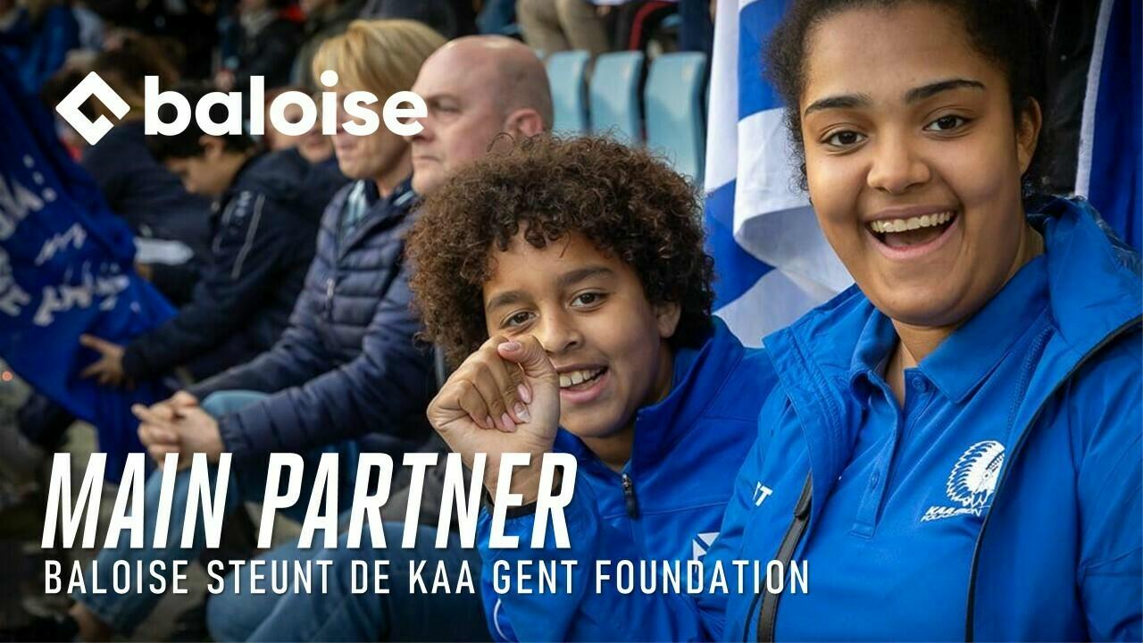 Baloise wordt main partner van de KAA Gent Foundation