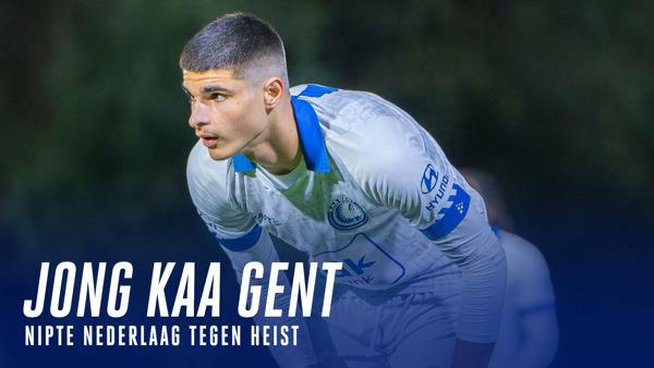 Jong KAA Gent buigt het hoofd voor Heist