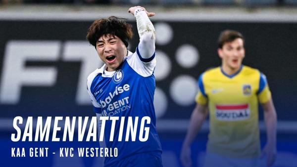 🎬 Samenvatting KAA Gent - KVC Westerlo