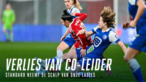 Ladies leggen duimen voor stug Standard