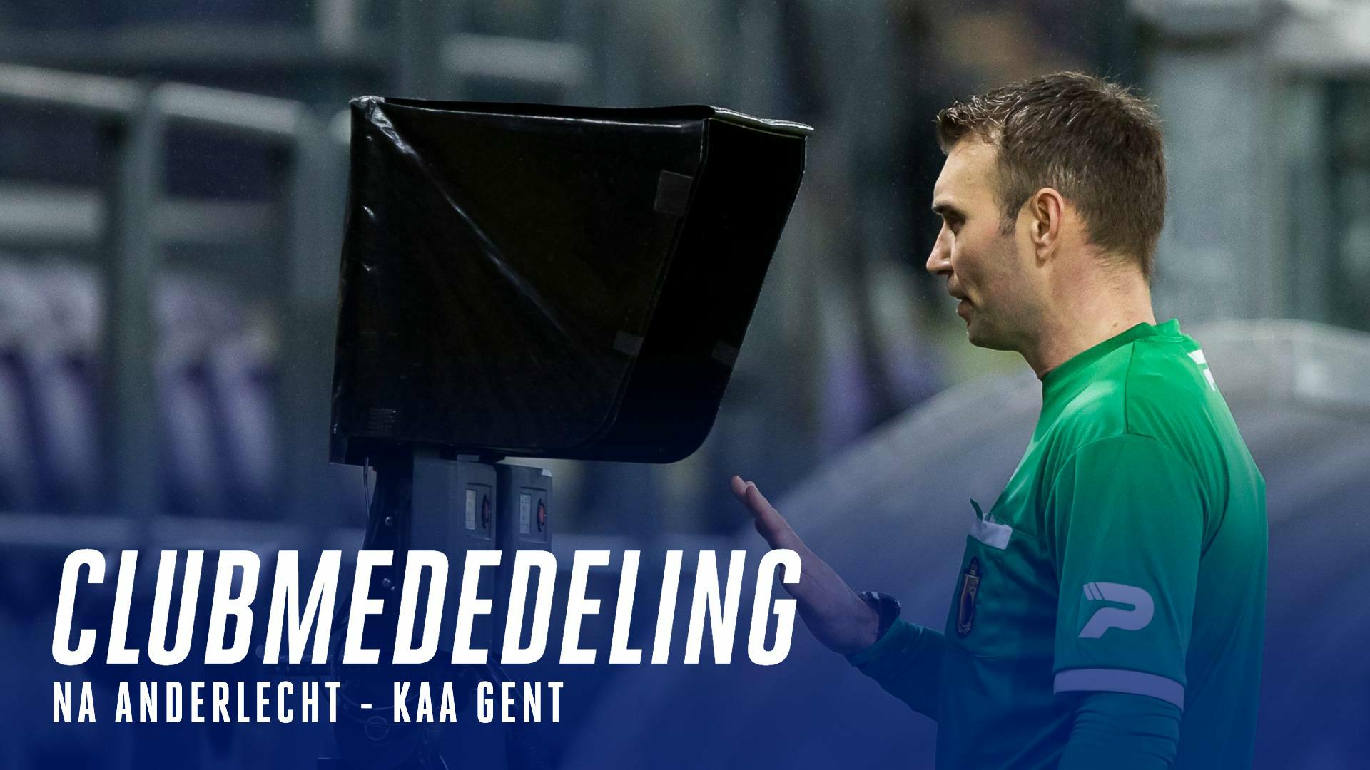 Waarom KAA Gent geen klacht indient