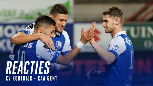 💬 Reacties na KV Kortrijk - KAA Gent