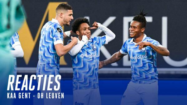 💬 Reacties na KAA Gent - OH Leuven