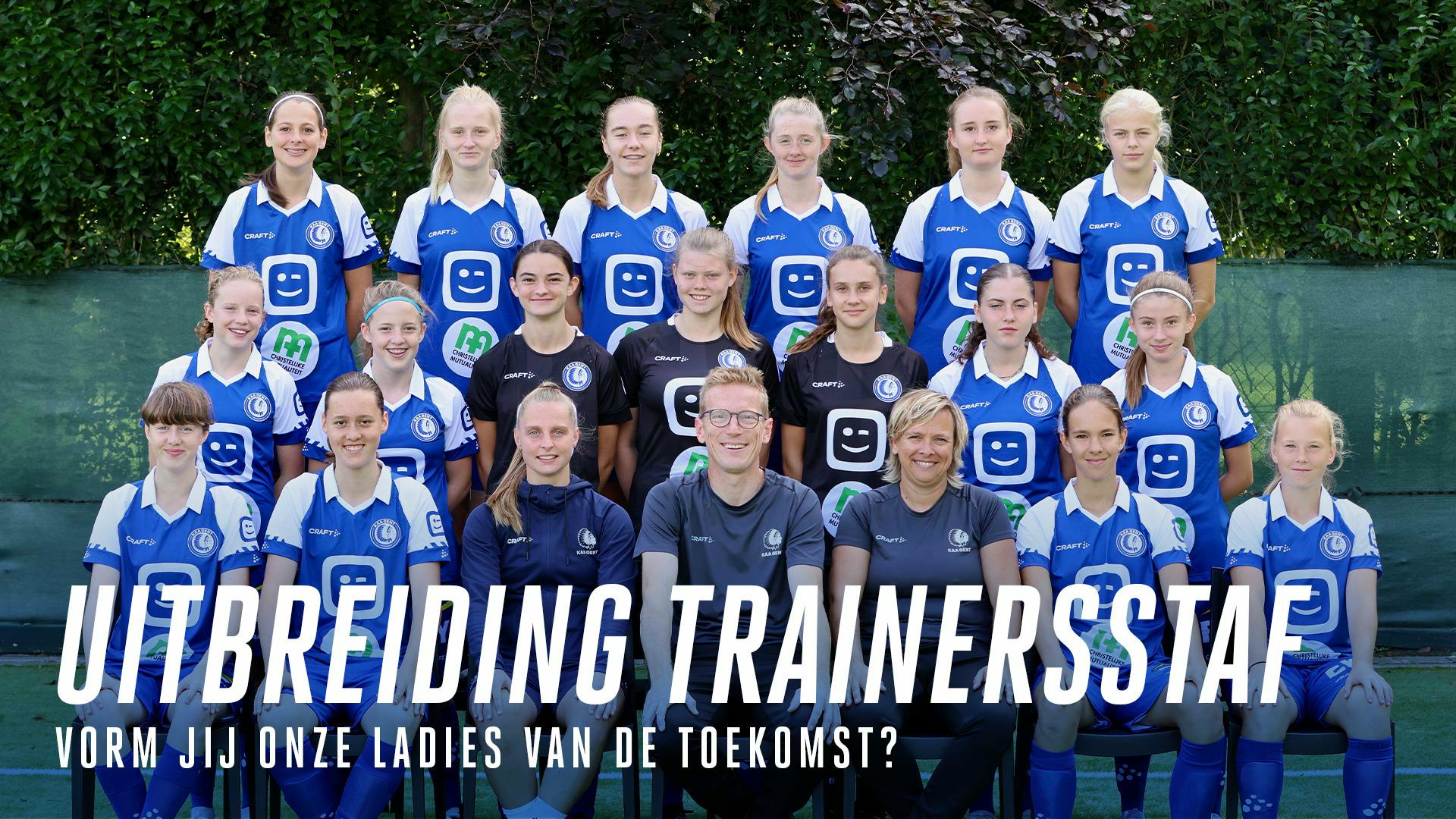 Versterk jij volgend seizoen de jeugdwerking van onze Ladies?