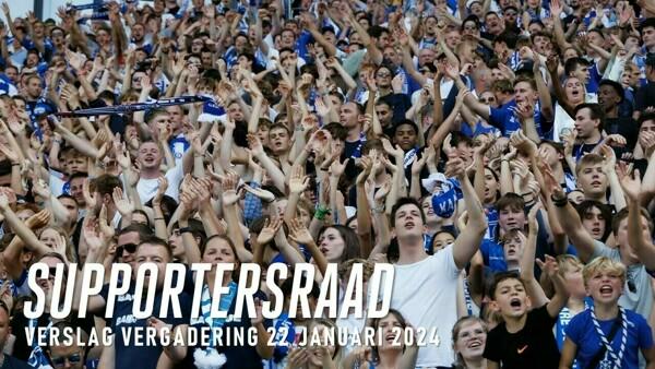 Supportersraad KAA Gent: verslag 22 januari 2024