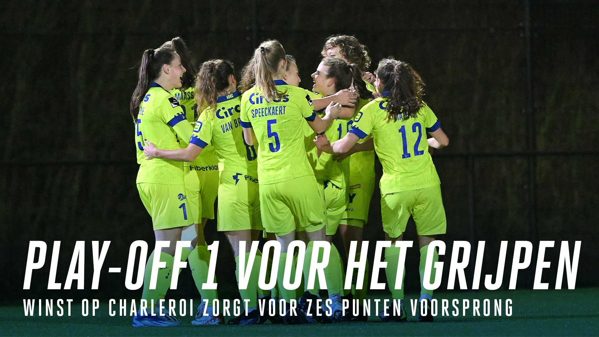 Ladies nemen serieuze optie op Play-Off 1