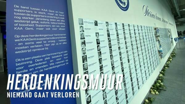 Herdenkingsmuur: Niemand gaat verloren