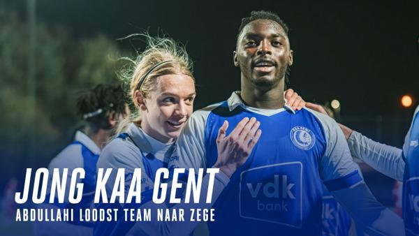 Jong KAA Gent pakt 3 punten tegen Antwerp