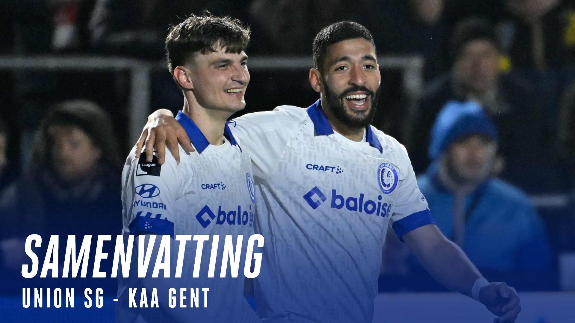 🎬 Samenvatting Union - KAA Gent