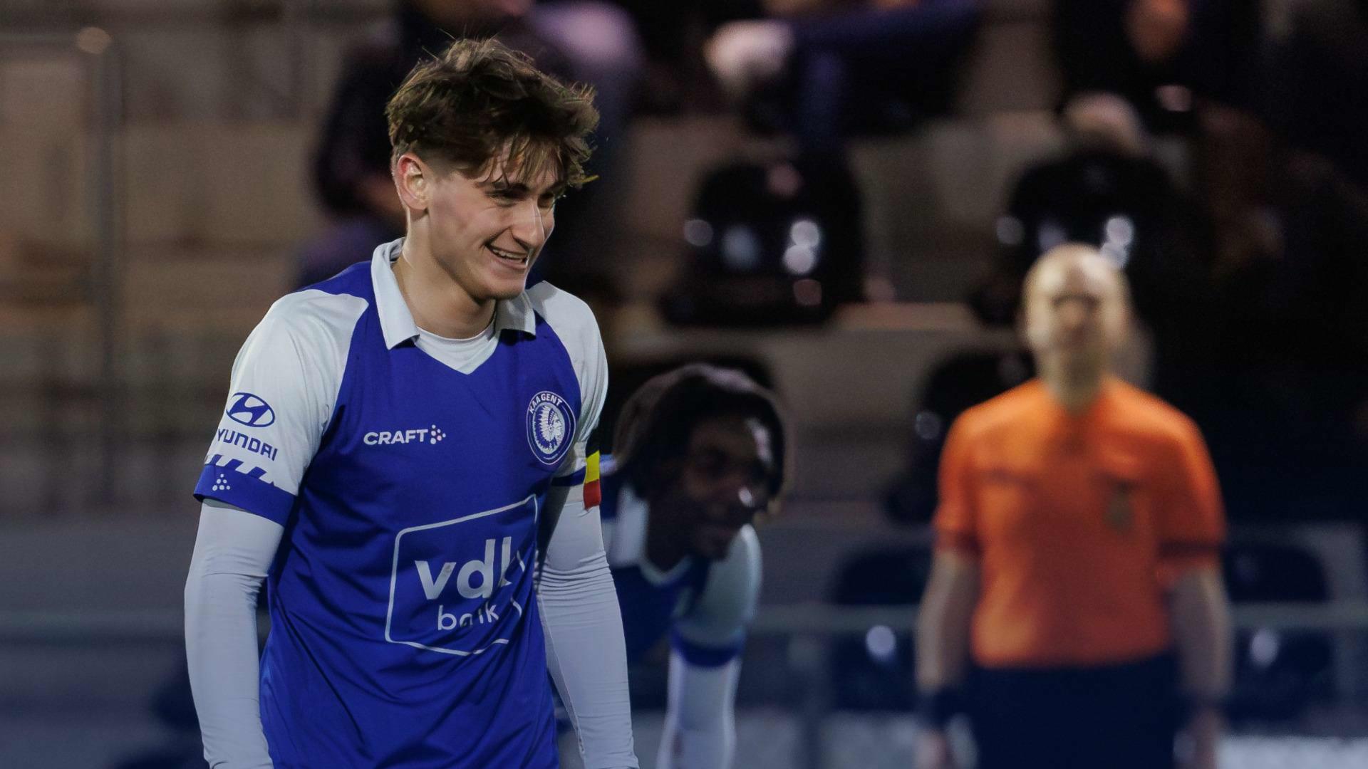 Jong KAA Gent deelt de punten met de Zebra's