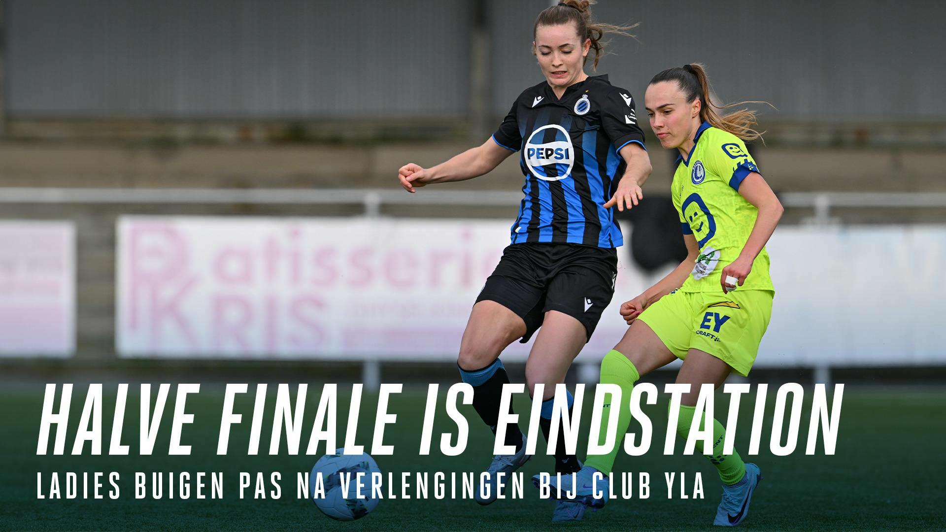 Ladies vergeten zich te belonen met finale