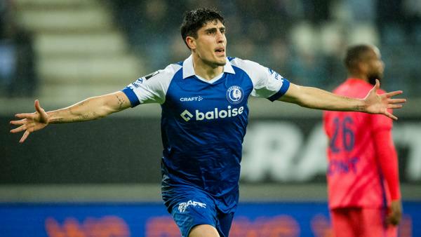 Gent strandt op zucht van Play-off 1 ondanks vierklapper van Gandelman