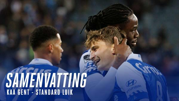 🎬 Samenvatting KAA Gent - Standard de Liège