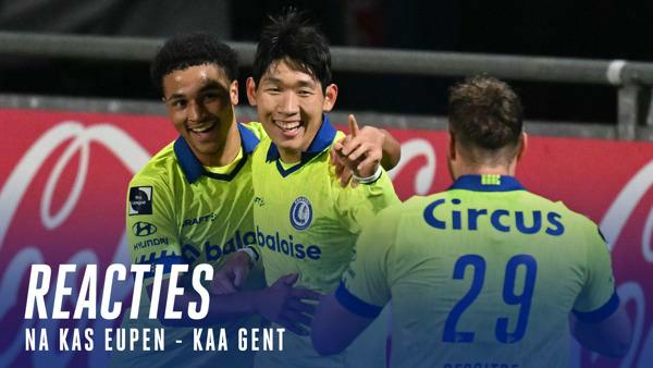 💬 Reacties na KAS Eupen - KAA Gent