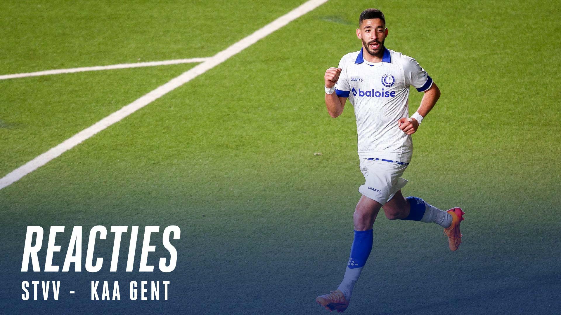 💬 Reacties na STVV - KAA Gent