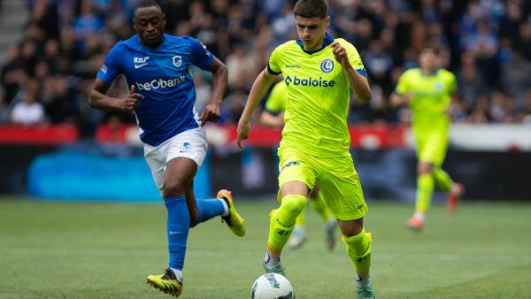 Gent tiende keer op rij Europa in na 0-1 zege in Genk